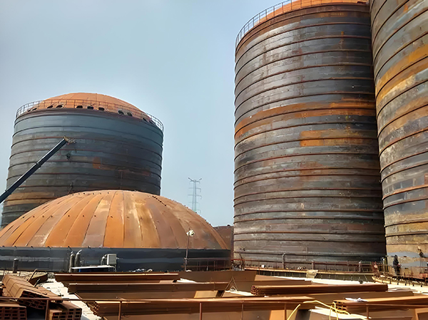 马尾焦粉钢板仓